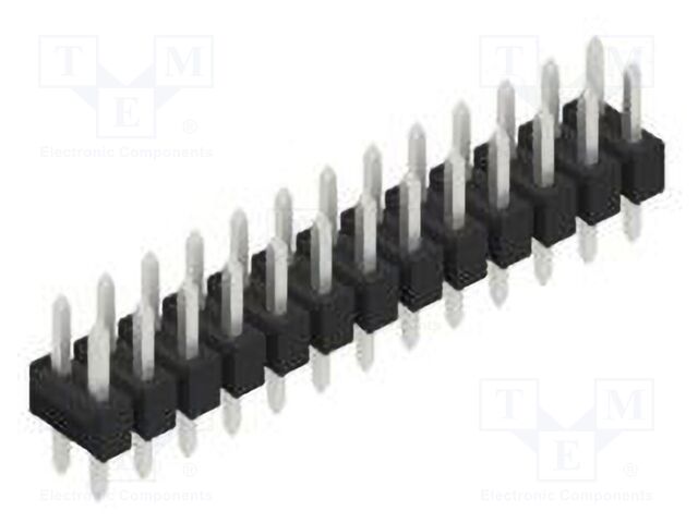 Connector: pin strips; pin header; male; PIN: 26; 2.54mm; THT; 2x13