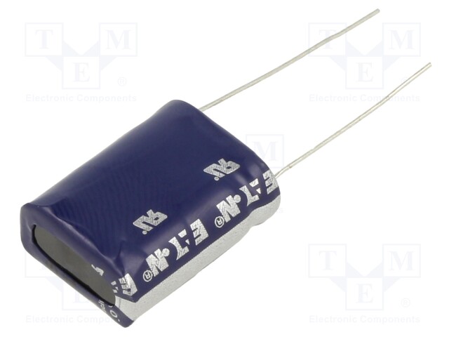 Supercapacitor; THT; 1F; 5VDC; -20÷80%; Body dim: 8.5x16.8x21.5mm