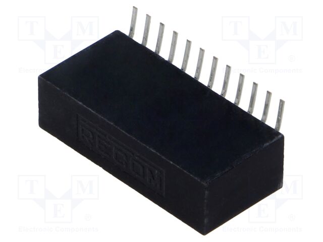 Converter: DC/DC; 15W; Uin: 6.5÷28V; Uout: 5VDC; Iout: 3A; SIP12; 9g