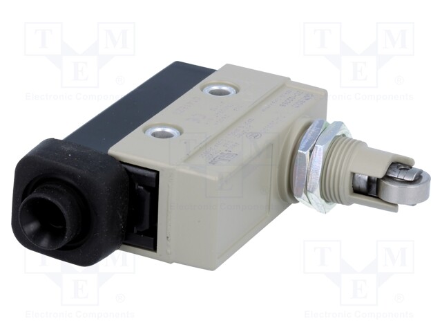 Microswitch SNAP ACTION; with longitudinal roller; SPDT; Pos: 2