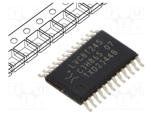 IC: digital; 8bit,bidirectional,transceiver,translator; CMOS