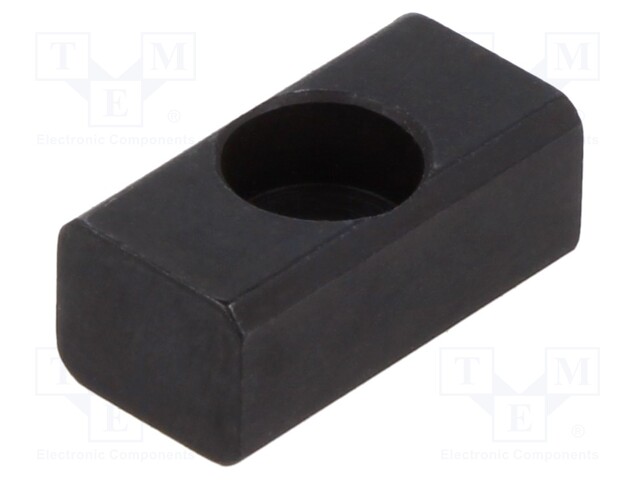 Nut; T-slot; M4; steel; H: 8mm; for profiles