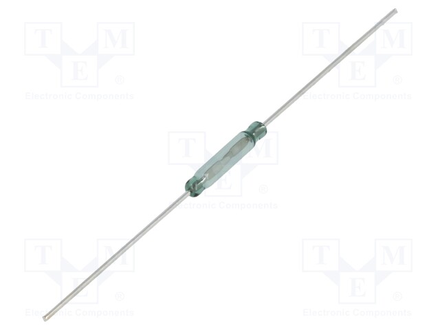 Reed switch; Range: 7÷21AT; Pswitch: 10W; Ø1.8x10mm; 500mA