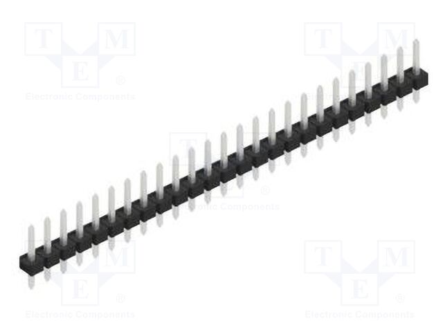 Connector: pin strips; pin header; male; PIN: 25; 2.54mm; THT; 1x25