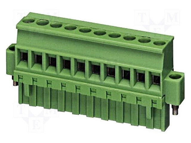 Pluggable terminal block; 5.08mm; ways: 8; angled 90°; plug; 250V