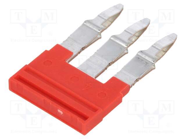 Comb bridge; Application: A series; ways: 3; red