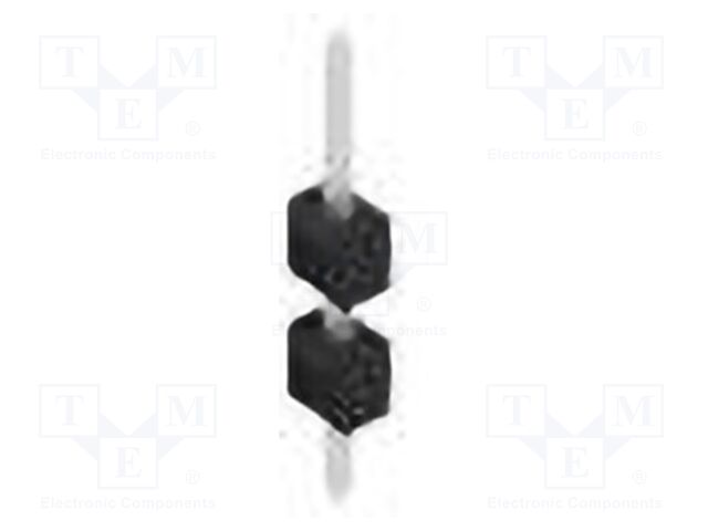 Connector: pin strips; pin header; male; PIN: 1; 2.54mm; THT; 1x1