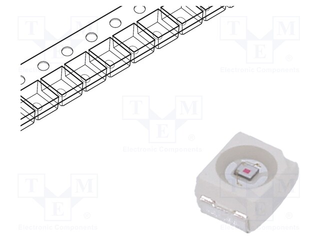 Phototransistor; Dim: 3.5x2.8x1.9mm; λp max: 520nm; 70mW