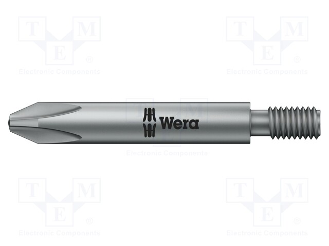 Screwdriver bit; Phillips; PH2; Overall len: 44.5mm