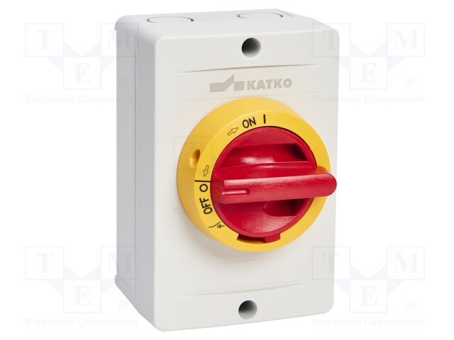 Switch-disconnector; Poles: 4; screw; 16A; IP66; KEA; Colour: grey