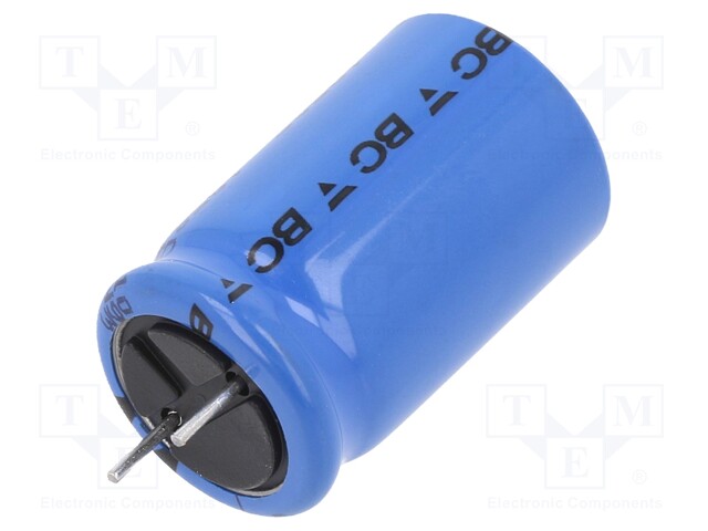Electrolytic Capacitor, 220 µF, 100 V, 136 RVI Series, ± 20%, Radial Leaded, 10000 hours @ 105°C