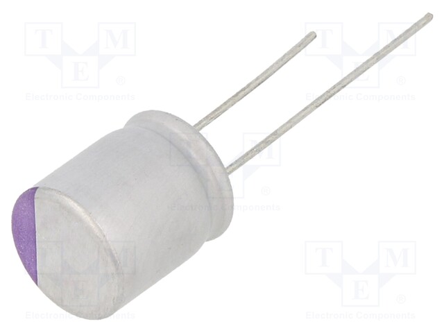 Capacitor: polymer; 47uF; 20VDC; SEP; THT; ±20%; -55÷105°C; 3000h