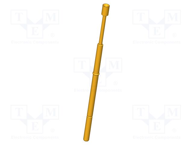 Test needle; Operational spring compression: 8mm; 8A; Ø: 2mm; 3N