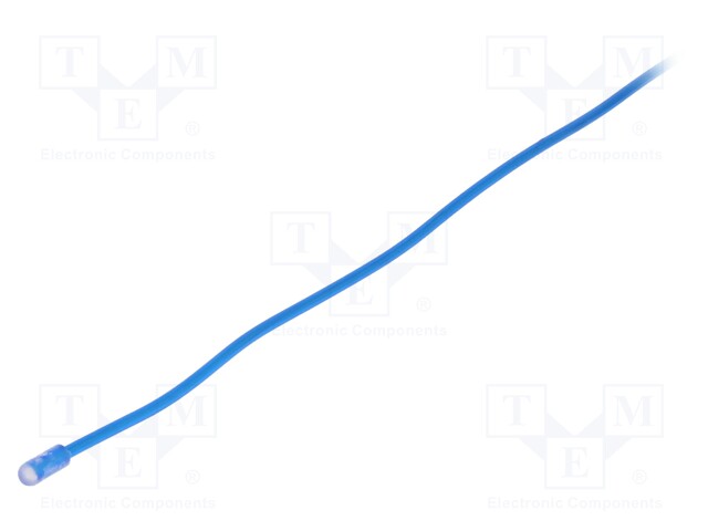 EL wire; Colour: blue; 20÷220V; 360°; Storage temp: -10÷60°C