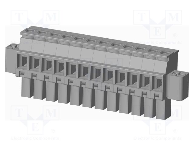 Connector: pluggable terminal block; plug; female; angled 90°