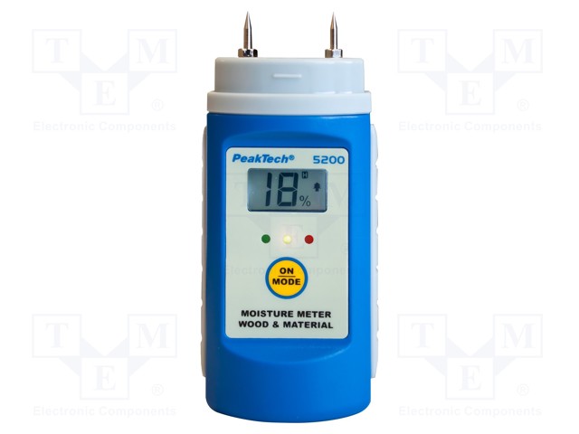 Hygrometer; LCD,with a backlit; 6÷60%RH; 6÷60%RH; 51x122x45mm