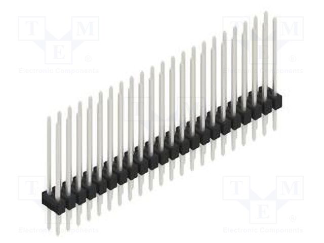 Connector: pin strips; pin header; male; PIN: 44; 2.54mm; THT; 2x22