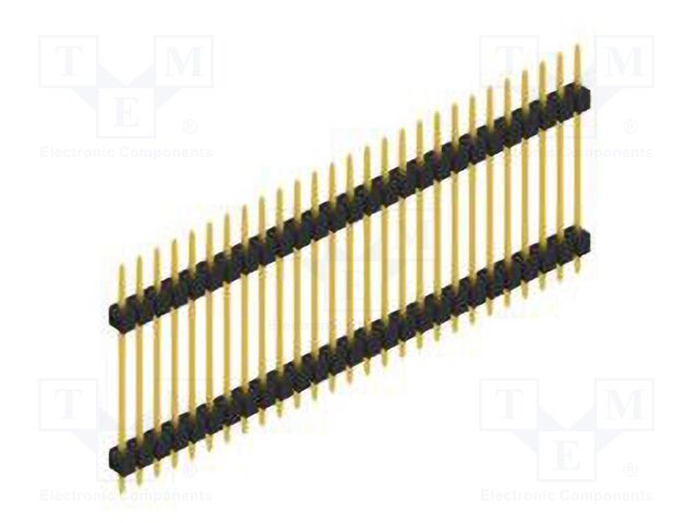 Connector: pin strips; pin header; male; PIN: 27; 2.54mm; THT; 1x27