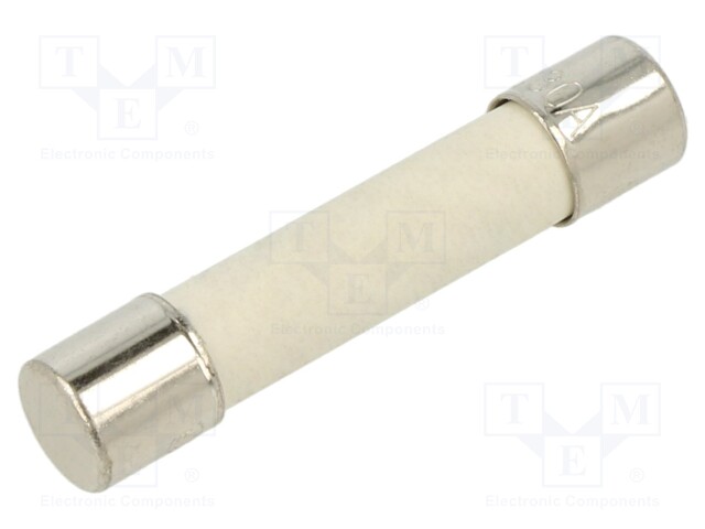 Fuse: fuse; quick blow; 30A; 250VAC; 125VDC; ceramic,cylindrical