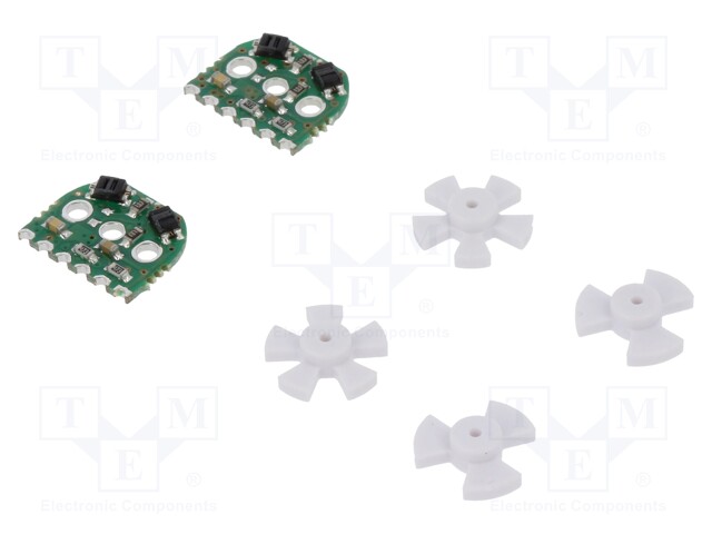 Sensor: optical; Pcs: 2; encoders,shields to encoders; 3.3VDC