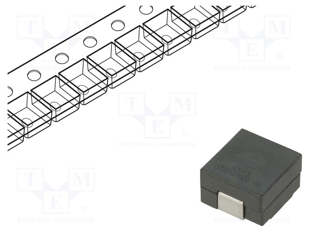 Inductor: wire; SMD; 320nH; Ioper: 68A; Isat: 40A; 13.4x12.7x8mm