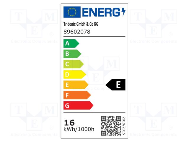 LED strip; W: 24mm; L: 280mm; No.of diodes: 45; CRImin: 80; 2200lm