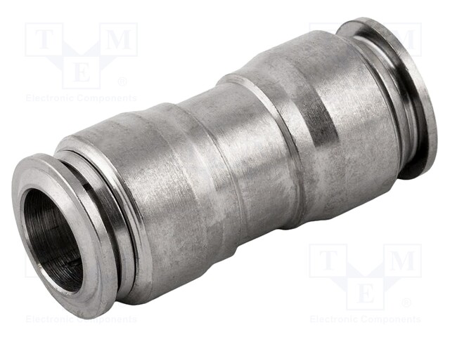 Push-in fitting; straight,inline splice; -0.99÷20bar; 12mm