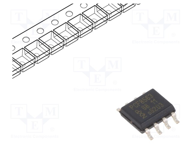 IC: RTC circuit; I2C,serial; SO8; 1.8÷5.5V