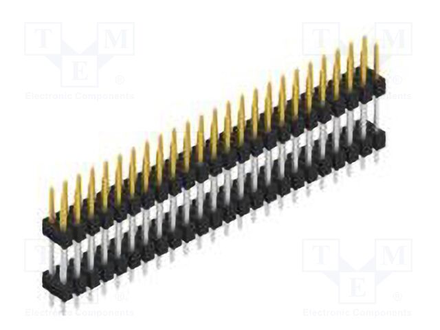 Connector: pin strips; pin header; male; PIN: 48; 2.54mm; THT; 2x24