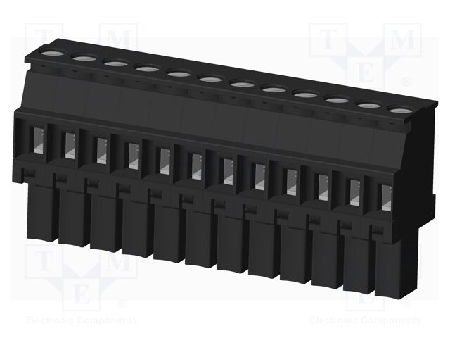Connector: pluggable terminal block; plug; female; angled 90°