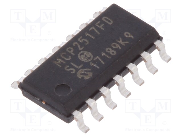 IC: CAN controller; GPIO; 8Mbps; 2.7÷5.5V; SO14; -40÷150°C