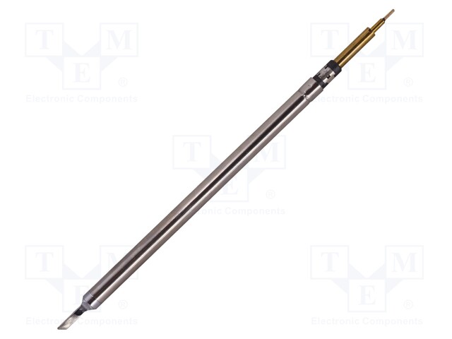 Tip; knife,elongated; 2.5mm; for soldering station; GT-HP-T6C