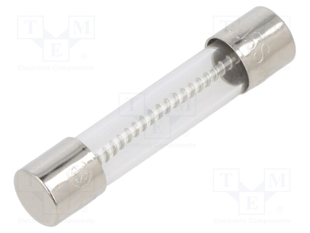 Fuse: fuse; time-lag; 3A; 250VAC; cylindrical,glass; 6.3x32mm; MDL