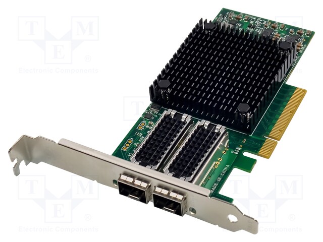 PC extension card: PCIe; SFP x2; PCI Express 3.0; 25Gbps
