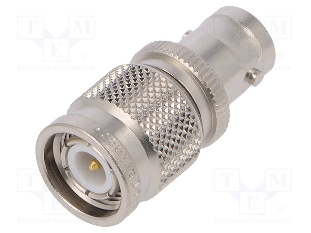 Adapter; BNC socket,TNC plug; Insulation: teflon; 50Ω; 4GHz