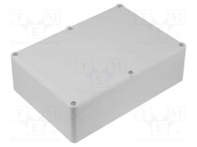 Enclosure: multipurpose; X: 126mm; Y: 176mm; Z: 57mm; polystyrene