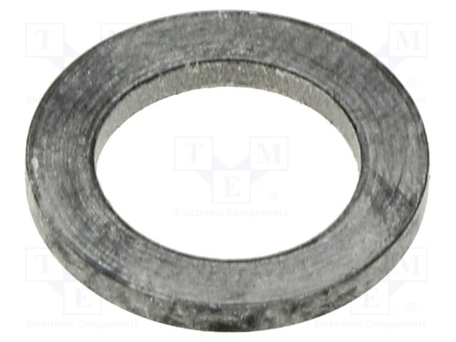 Gasket; NBR rubber; Thk: 1.5mm; Øint: 10.3mm; M12; black
