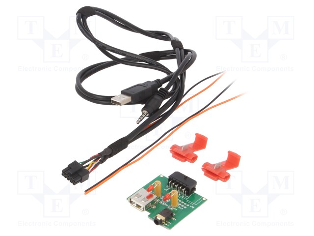 USB/AUX adapter; Kia; Jack 3,5mm 4pin socket,USB A socket