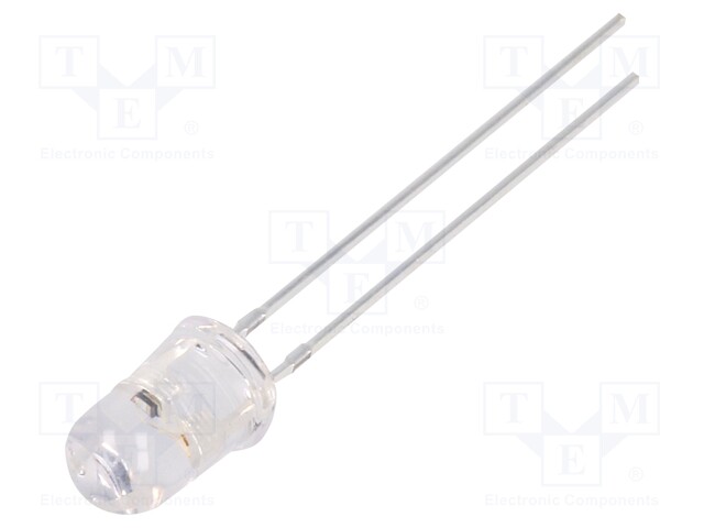 LED; 5mm; orange; 12000÷14400mcd; 30°; 3÷5V; 20mA; Variant: blinking