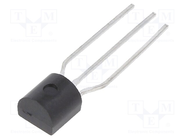 Transistor: NPN; bipolar; 40V; 1A; 625mW; TO92