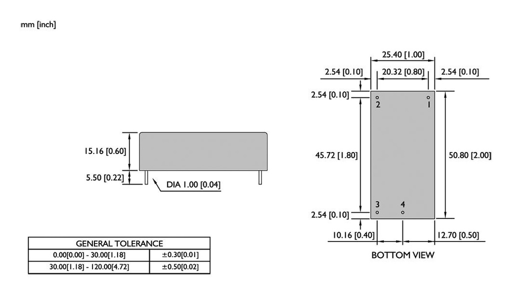 Converter: AC/DC; 5W; Uin: 75÷265V; Uout: 9VDC; Iout: 0.56A; 73%