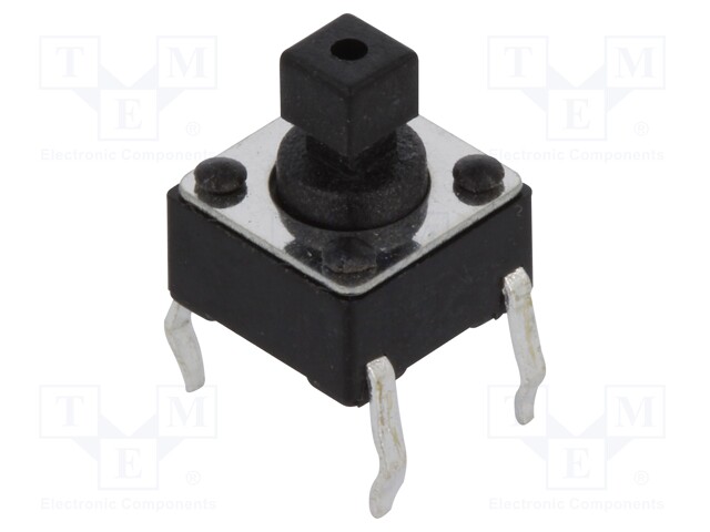 Microswitch TACT; SPST-NO; Pos: 2; 0.05A/12VDC; THT; none; 2.5N
