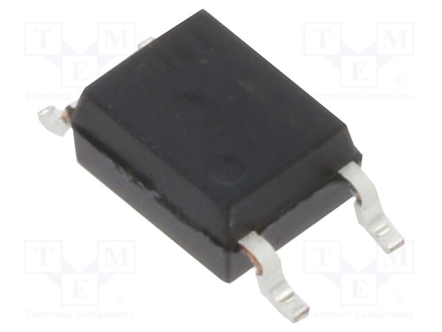 Optocoupler, Transistor Output, 1 Channel, SOIC, 4 Pins, 50 mA, 3 kV, 130 %