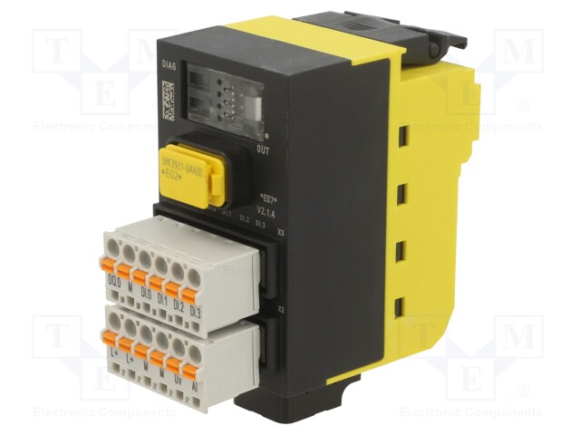 Fail-safe interface module; 3SU1.5; Ø22mm; Leads: spring clamps