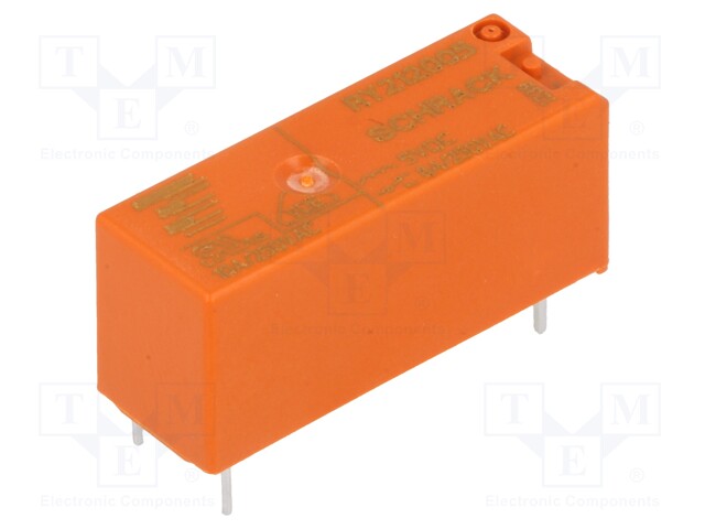 Relay: electromagnetic; SPDT; Ucoil: 5VDC; 8A/250VAC; 8A/30VDC