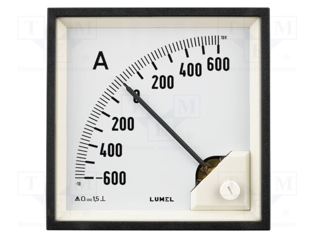 Meter; on panel; analogue; 0÷25mA; Class: 1,5; IP52; Length: 95mm