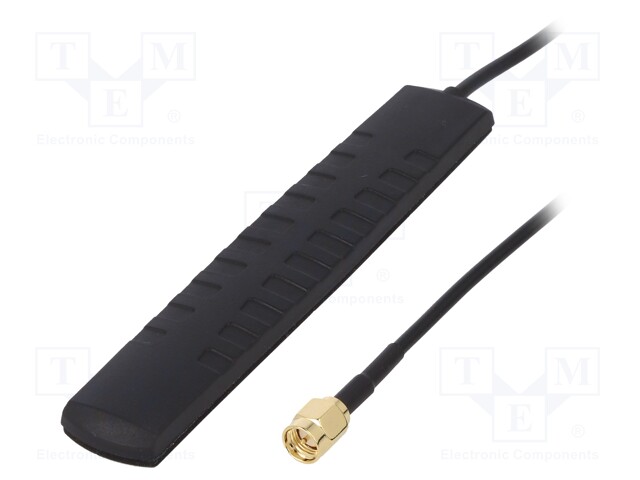 Antenna; GSM; 2dBi; linear; Mounting: for ribbon cable; 50Ω; Len: 3m