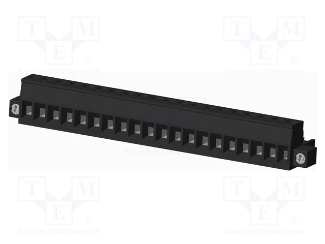 Connector: pluggable terminal block; plug; female; straight; 5mm