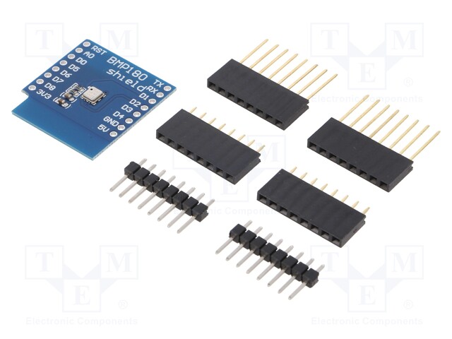 Sensor: atmospheric; barometer; 3.3VDC; IC: BMP180; 30x25x5mm