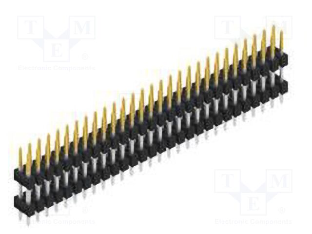 Connector: pin strips; pin header; male; PIN: 56; 2.54mm; THT; 2x28